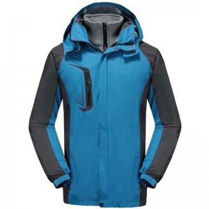 Factory customized jacket, three-in-one thickened outdoor mountaineering suit, the same style for men and women