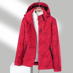 Three-in-one outdoor jacket for men and women with the same style